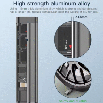 Budi SD Card Storage Case