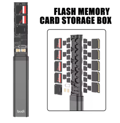 Budi SD Card Storage Case