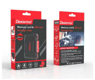 Desiontal SD Card Storage Case